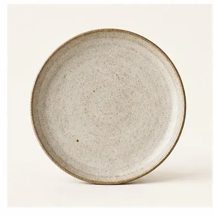 Dinner Plate — Raw Clay